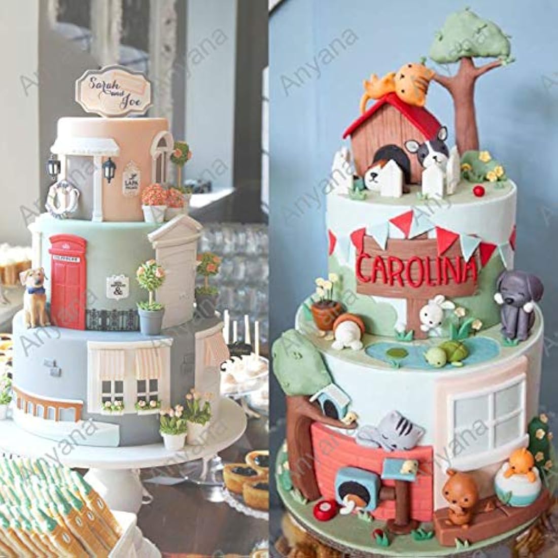 Molde Decoración de pasteles Goma Pastelería