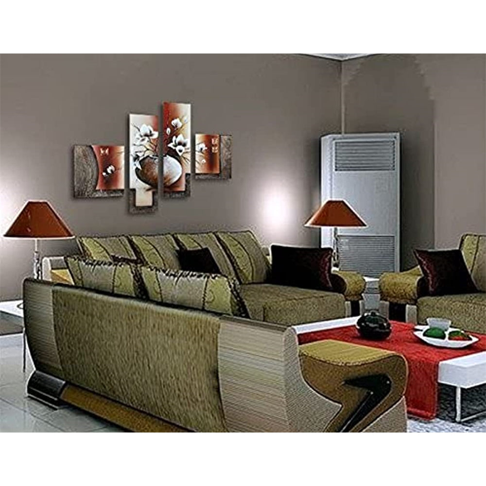 cuadros - pintura al óleo floral en lienzo