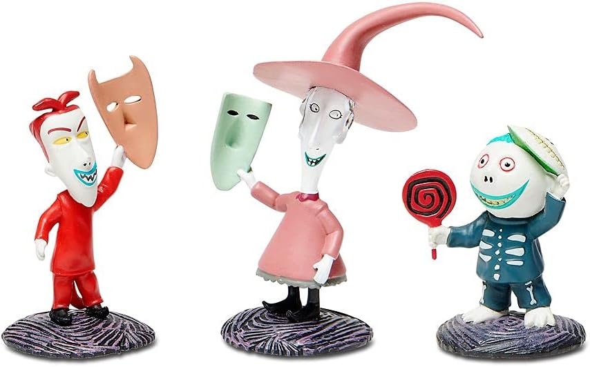 Juego de Figuras Deluxe de Disney Tim Burton - El Estrano Mundo