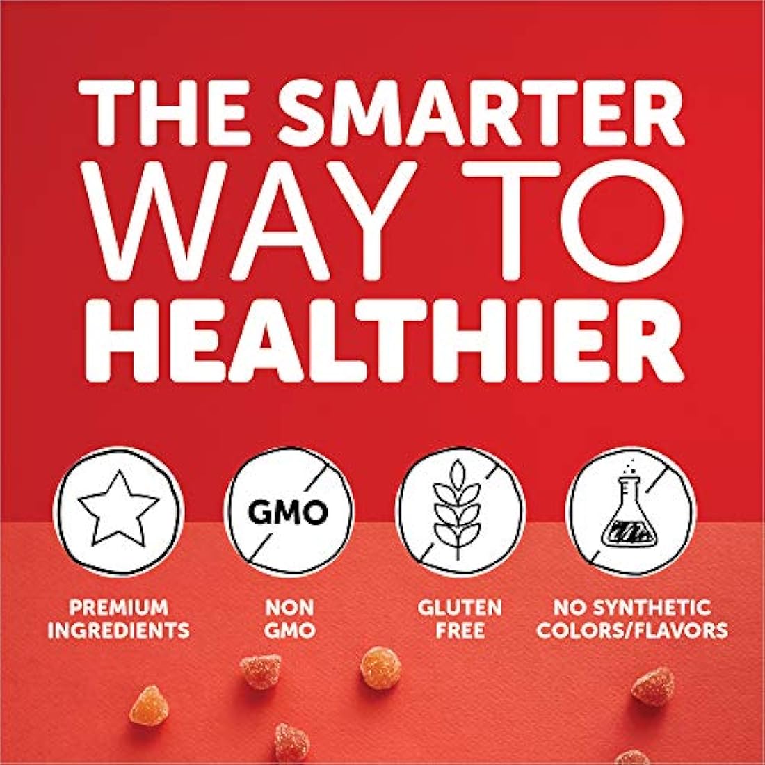 Vitaminas de gomitas para niños SmartyPants KC120 Niños C