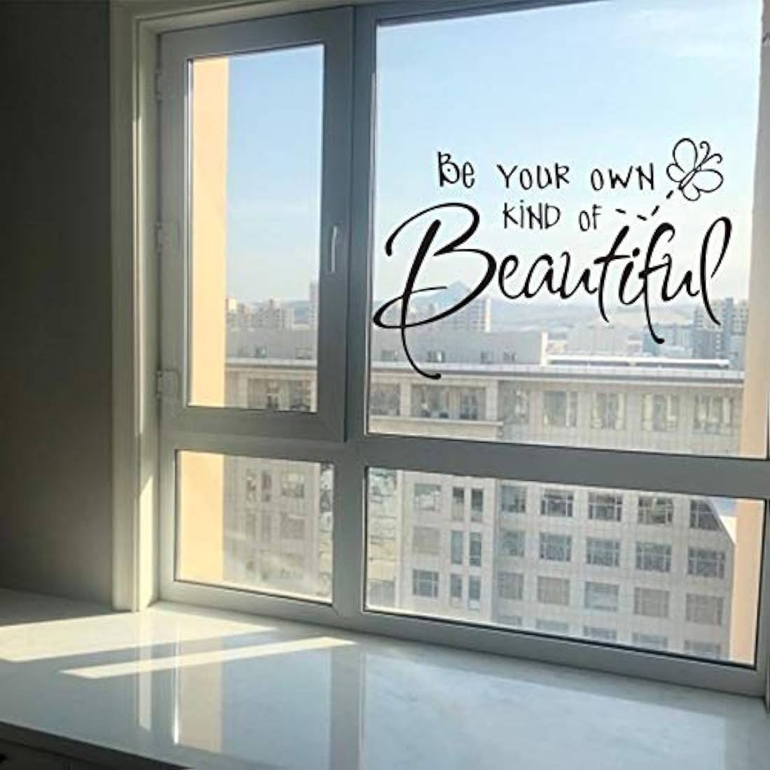 calcomanía de vinilo mariposa decoración dormitorio adolescente niña