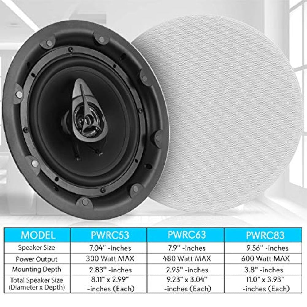 Altavoz para montaje en techo y pared PYLE-HOME PWRC83