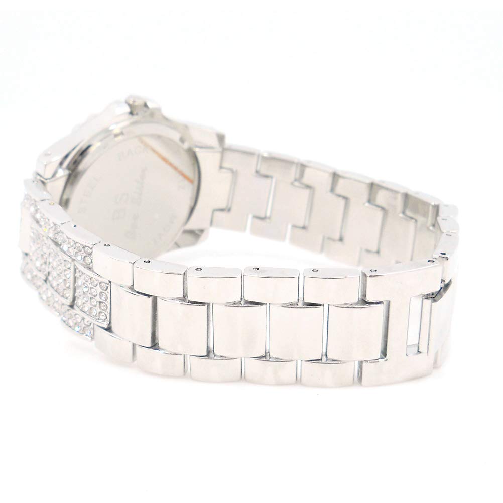 Reloj de lujo Bling Moda para mujeres Hombres