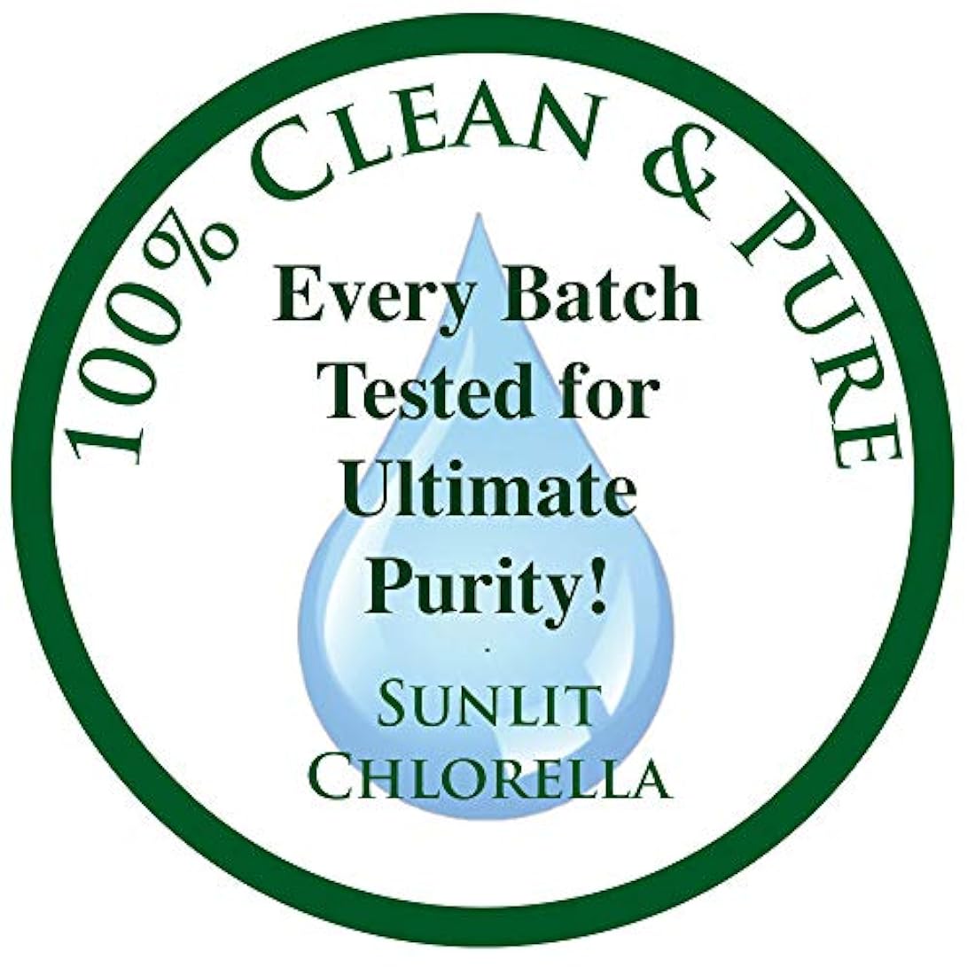 Comprimidos de chlorela y spirulina (paquete grande de 1000)
