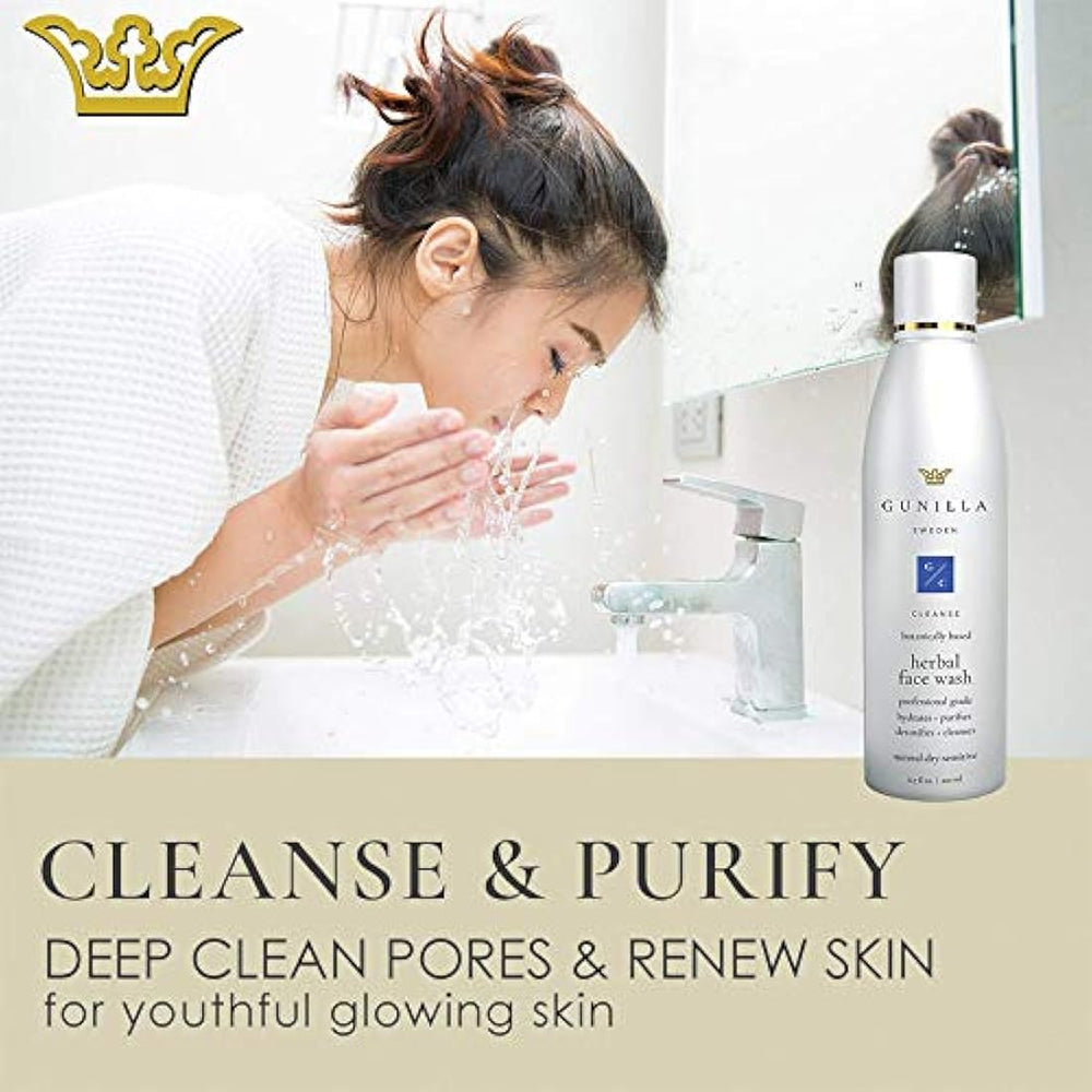 GUNILLA - Crema limpiadora facial a base de hierbas