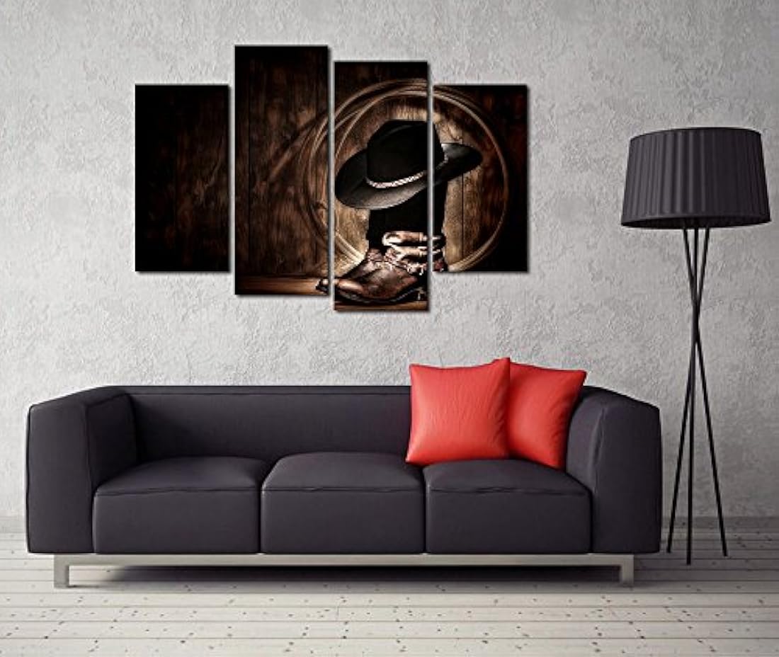 Cuadro de pared Western Cowboy Wall Art American
