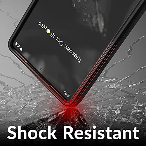 Crave Dual Guard para Google Pixel 6, funda de doble capa de protección contra golpes para Google Pixel 6 - Negro