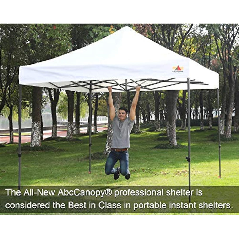 ABCCANOPY - Tienda de campaña con toldo de 10 x 10 con 4