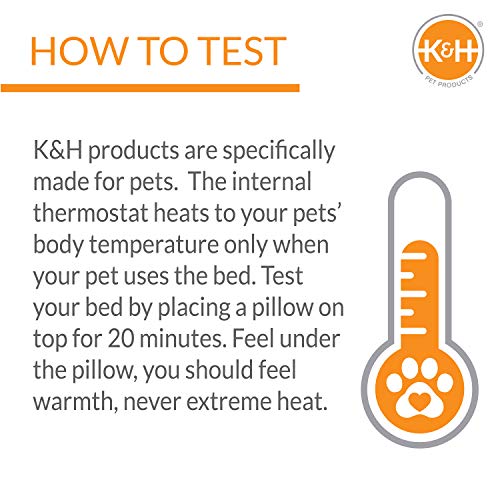 K&H Pet Products Lectro-Soft - Cama para mascotas con calefacción al aire libre