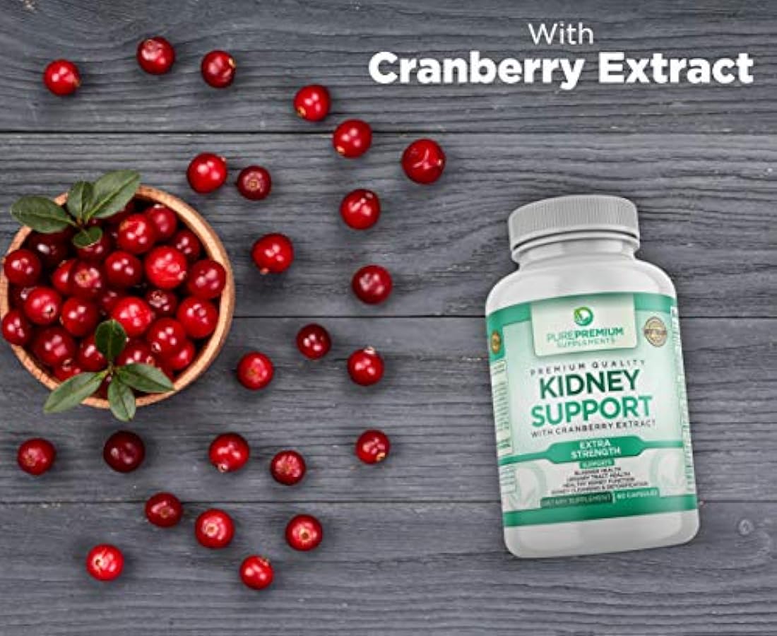 PurePremium Suplemento premium de apoyo renal 60 cápsulas