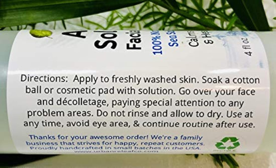 Solución de acné Urban ReLeaf Tóner facial para árbol de té