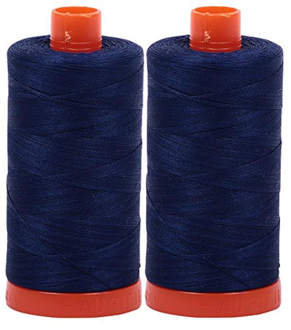 Aurifil Mako - 2 carretes grandes de hilo de 50 W