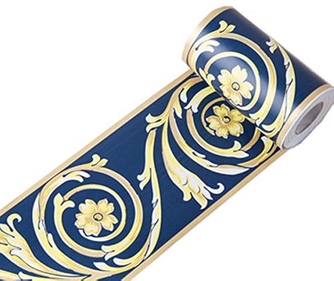 Borde de pared para decoración autoadhesivo del hogar, baño,