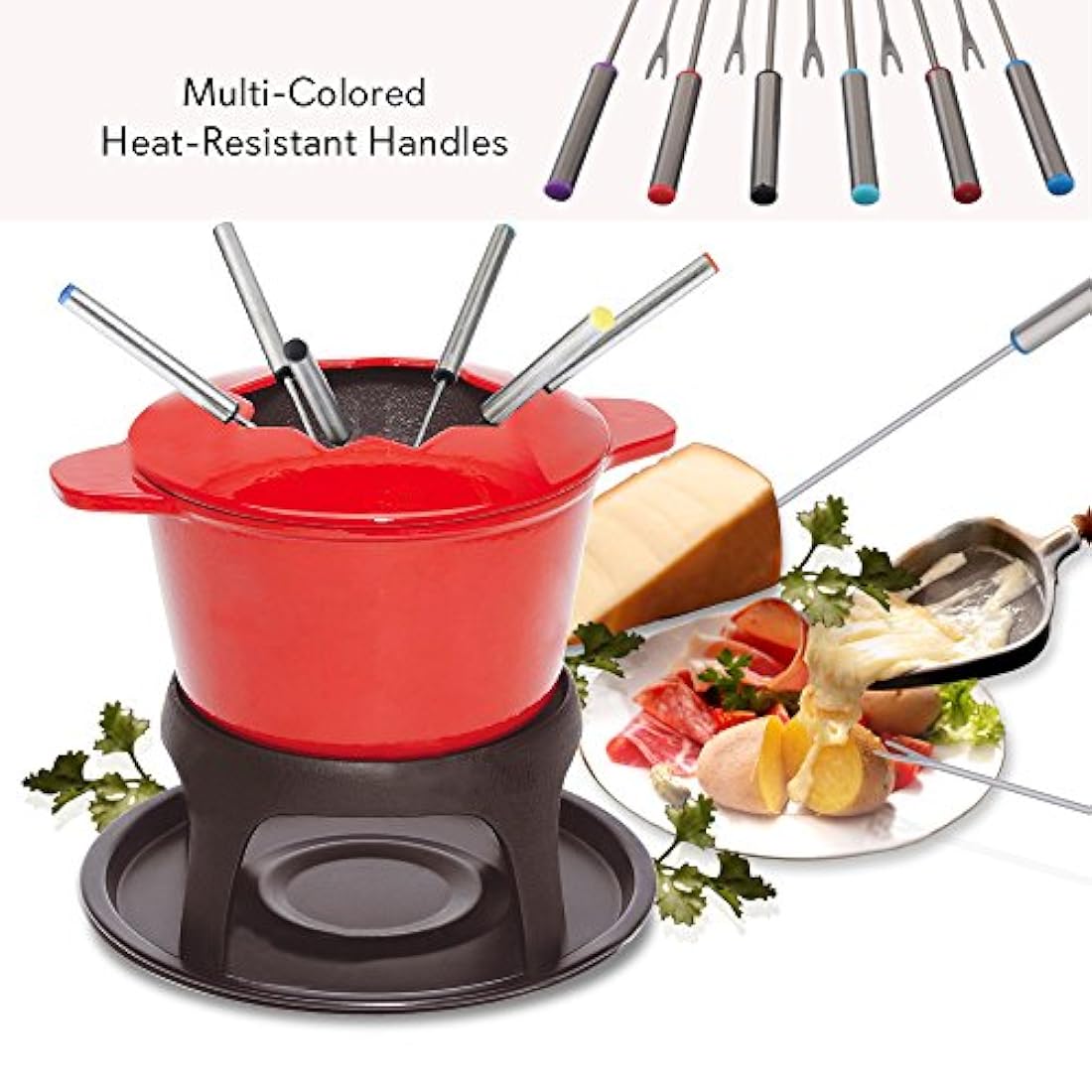 Fondue de varas de Acero Inoxidable NUTRICHEF PRTPKFONDSTK12