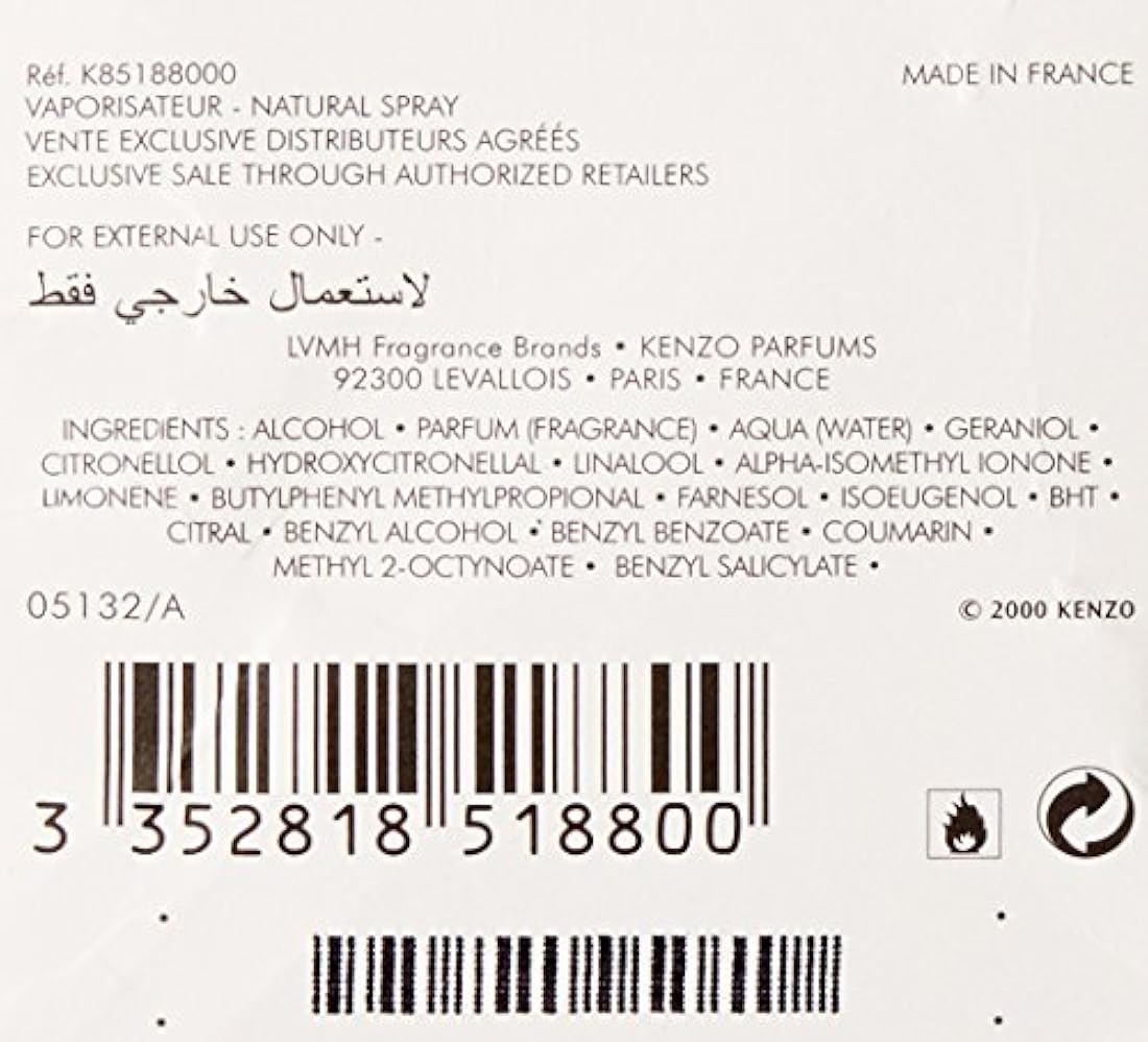 Kenzo - Perfume para las mujeres.