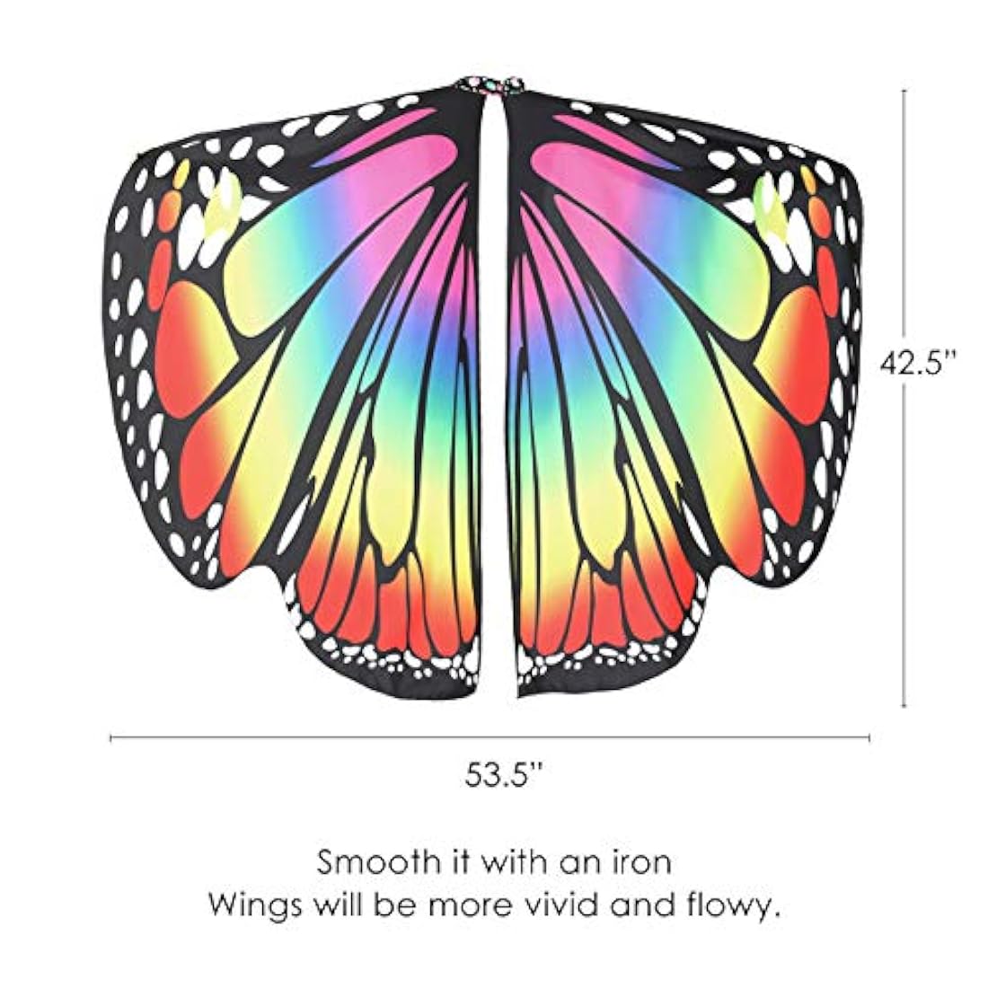 Disfraz de alas de mariposa para niñas