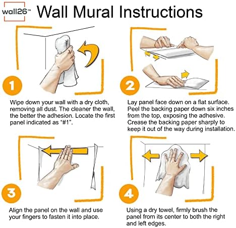 wall26 Mural de pared extraíble - 36"x48