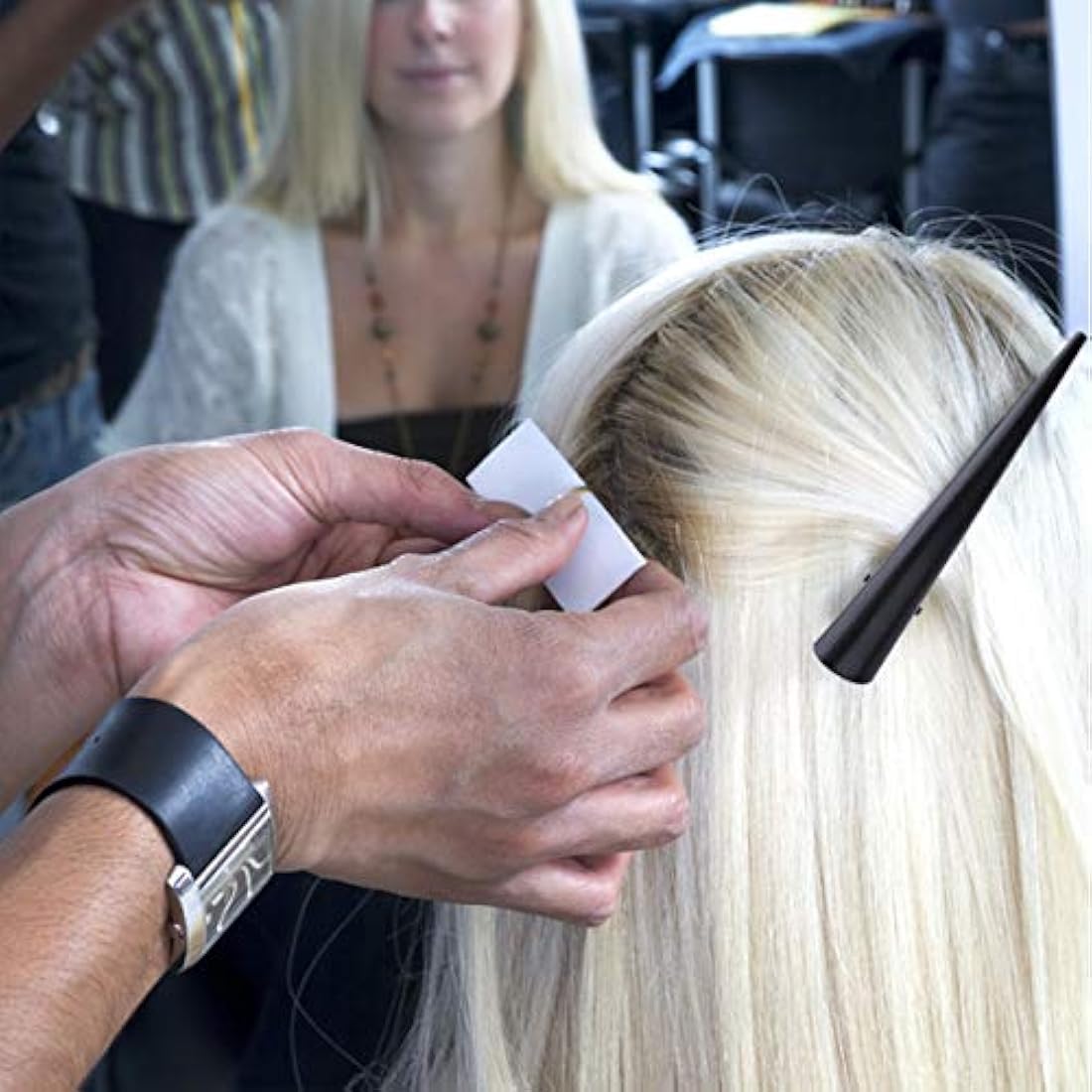 Pinzas de pelo de cocodrilo para peinar salón de peluquería