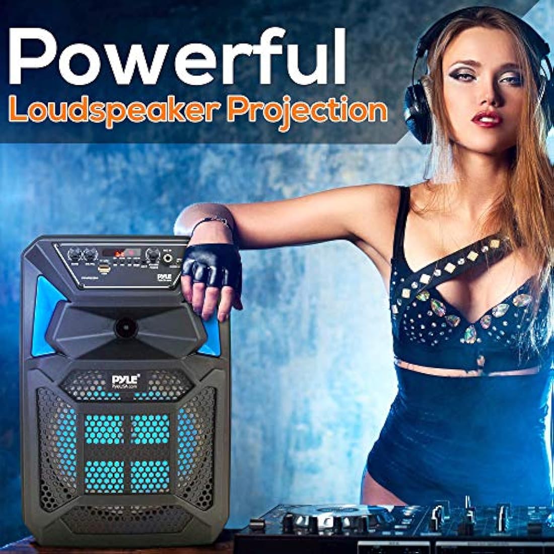 Parlante Portátil de micrófono PYLE-PRO PPHP82SM.5