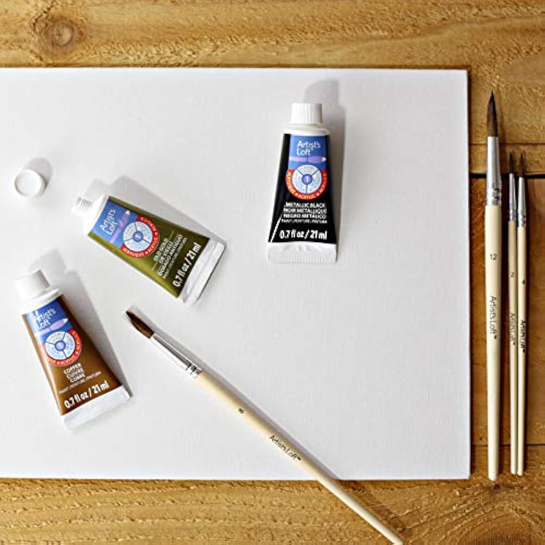 Juego de pintura acrílica metálica por Artist's Loft