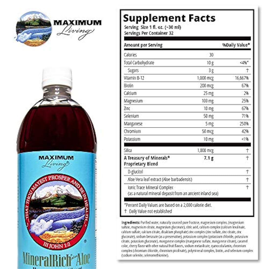 Maximo Living MineralRich Plus Aloe, 015, 4