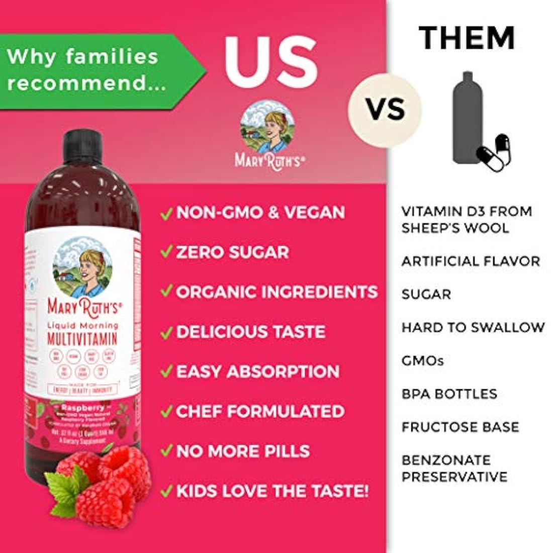 Líquido vegano multivitamínico