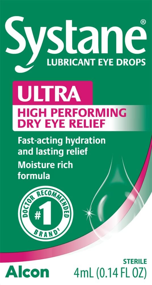 Gotas lubricantes ultra para ojos, 0.14 fl oz
