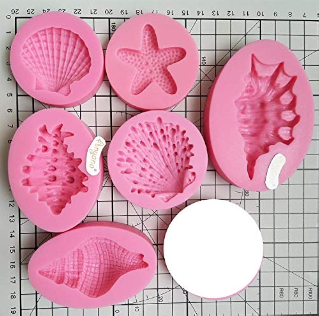 Anyana Seashell - Molde de silicona para fondant