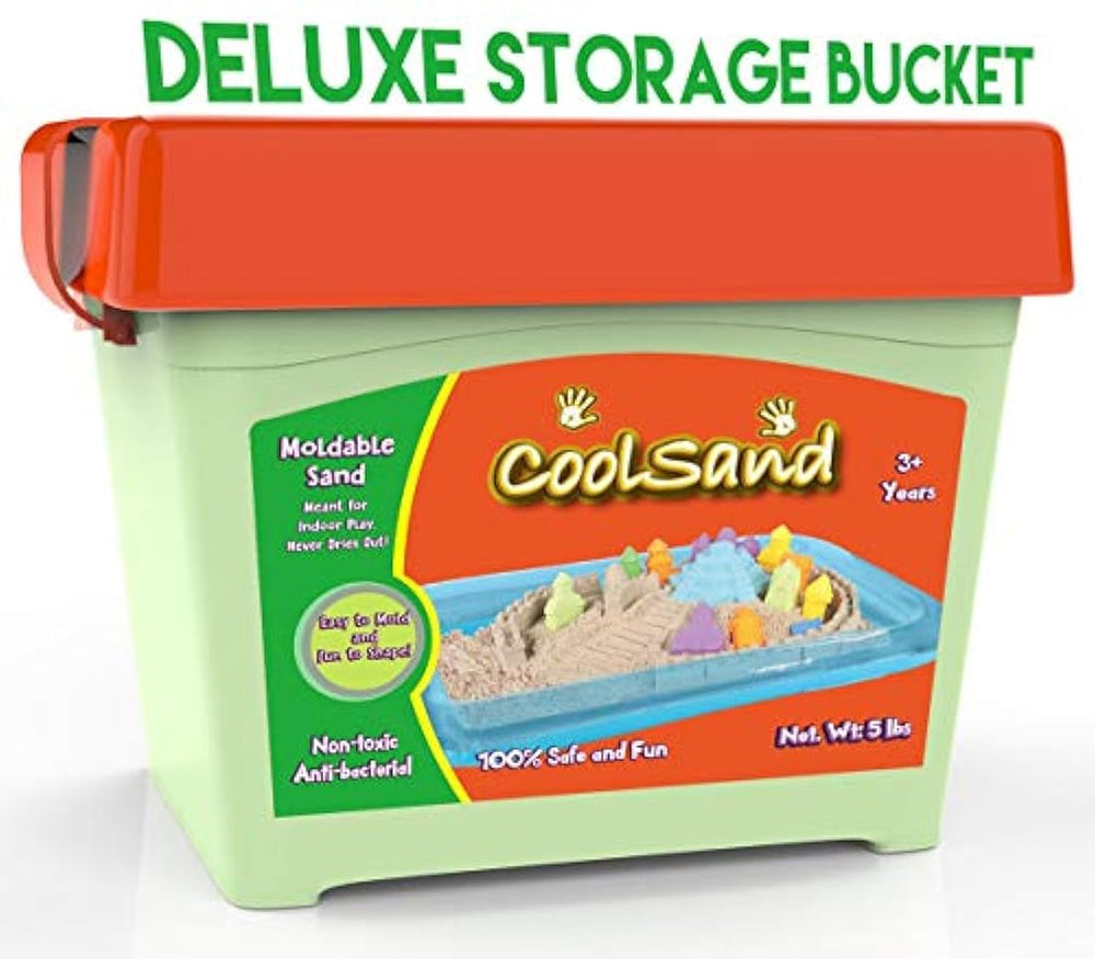 CoolSand cubos de recambio de 5 libras Natural