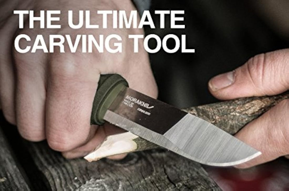 Morakniv Kansbol - Cuchillo de hoja fija con hoja de acero