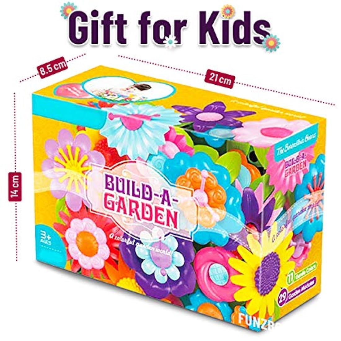 Juguetes de construcción de jardín para niñas