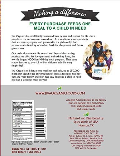 Suplemento Bolsa de polvo orgánico de trifala de 7 onzas