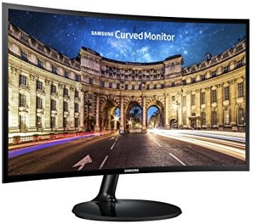 Monitor Curvo 24 FHD 1080p, SAMSUNG, 60Hz, FreeSync, LC24F390