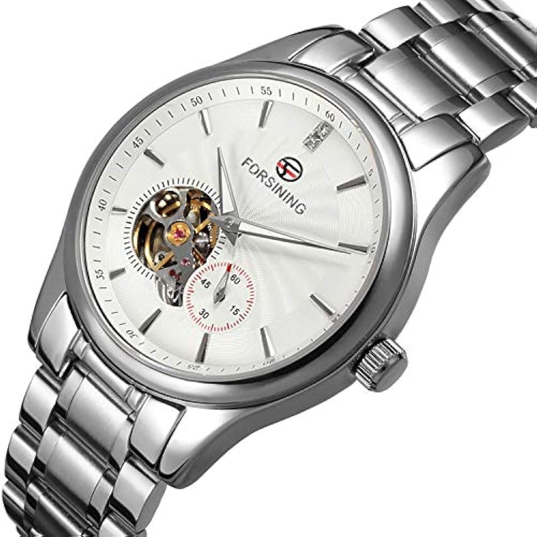 reloj para hombre de acero inoxidable