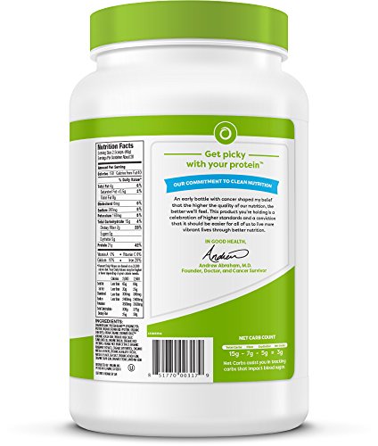 Proteína en polvo orgánica Orgain 2,03 libras