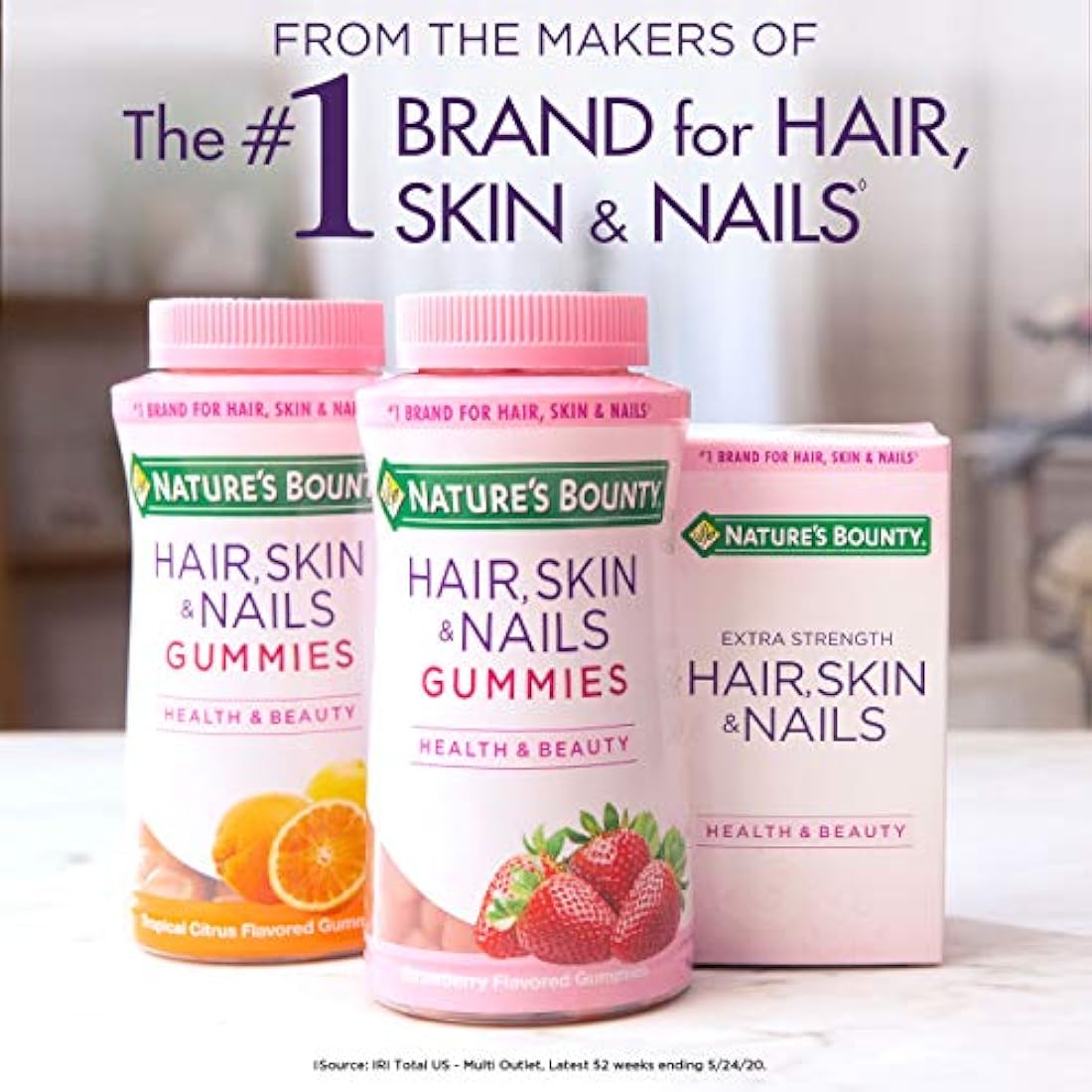 Cápsulas blandas Natures Bounty Biotin, 0,00018 oz, NATURES955906, 1, 1