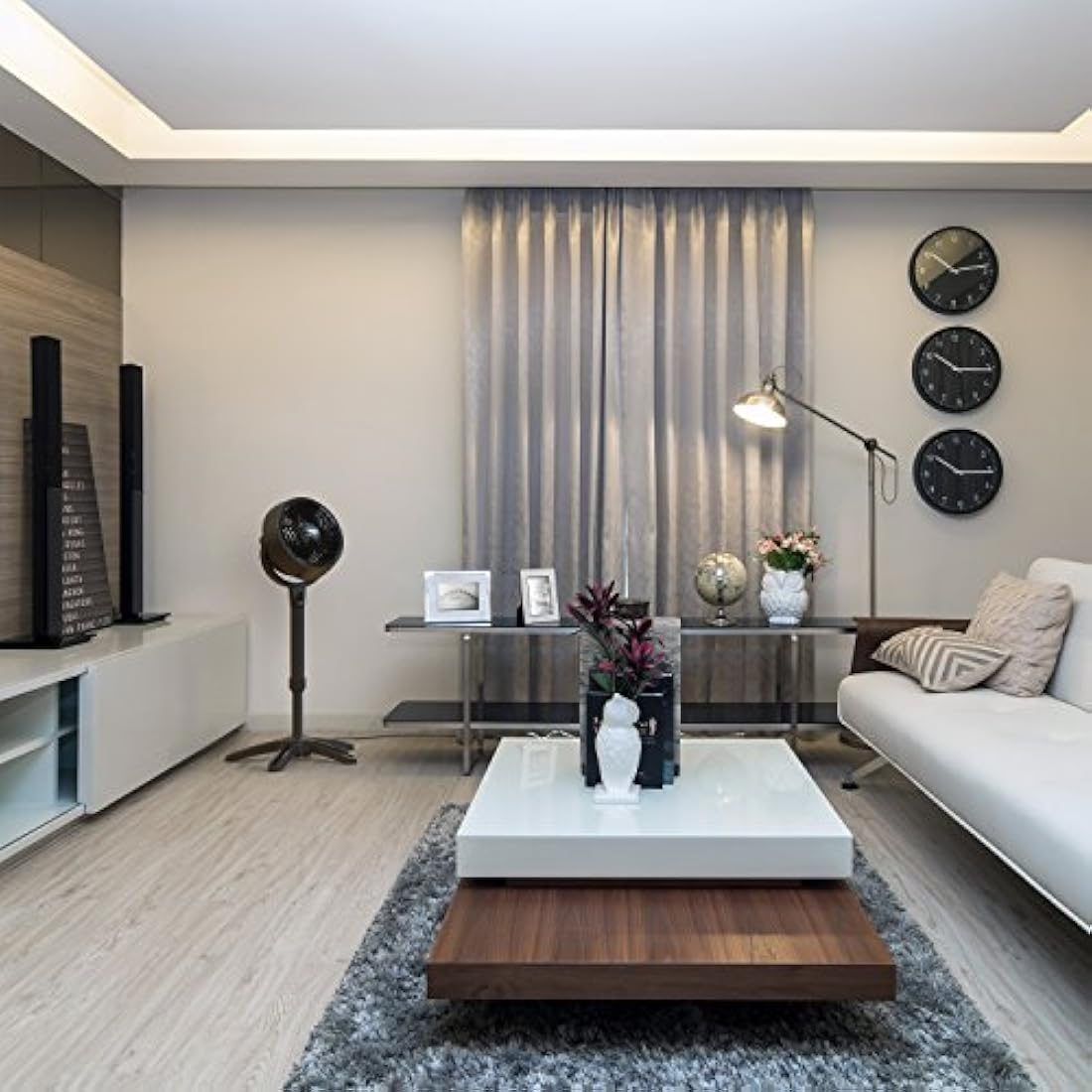 circulador de pie ventilador 3 velocidades, color negro