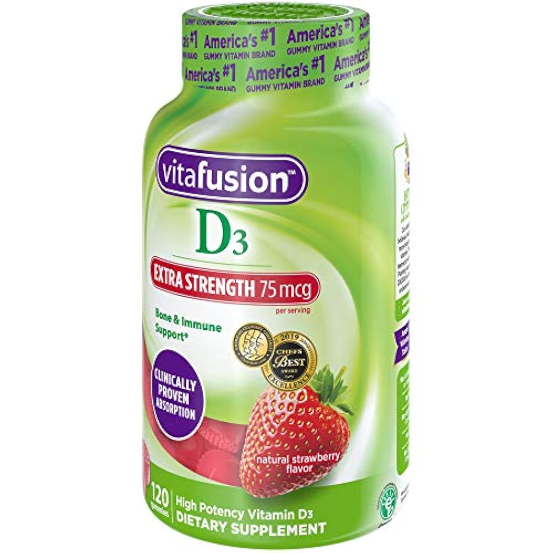 Gomitas con Fuerza Extra de Vitamina D3