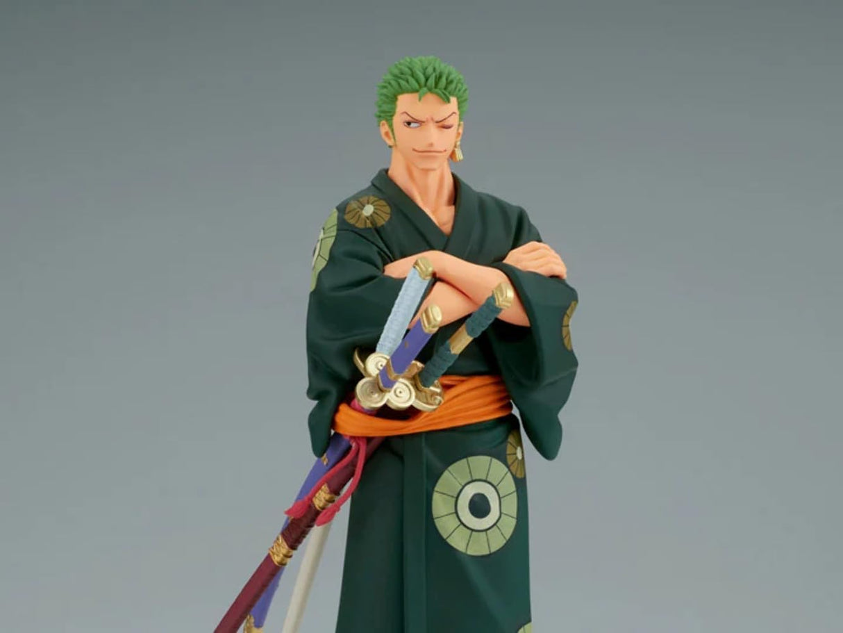 Figura Roronoa Zoro Yukata Ver. Banpresto DXF Grandline Series