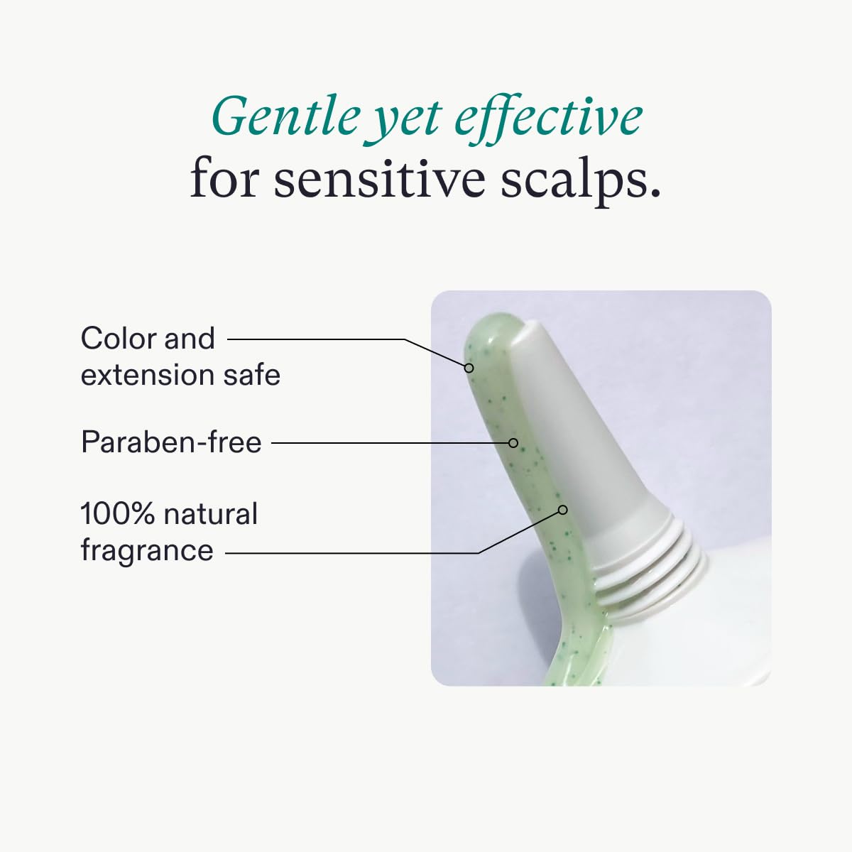 Mascarilla exfoliante para el cuero cabelludo Nutrafol