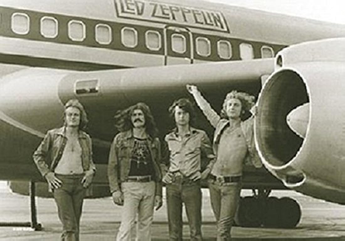 Poster en tela - avión gigante LED ZEPPELIN