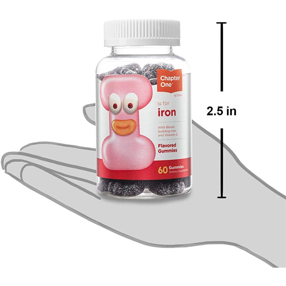 Suplemento Gomitas de hierro con vitamina C Kosher 60 und