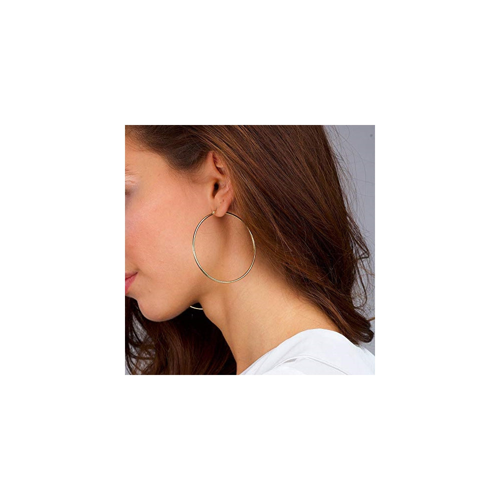 Aretes para mujer con poste de plata