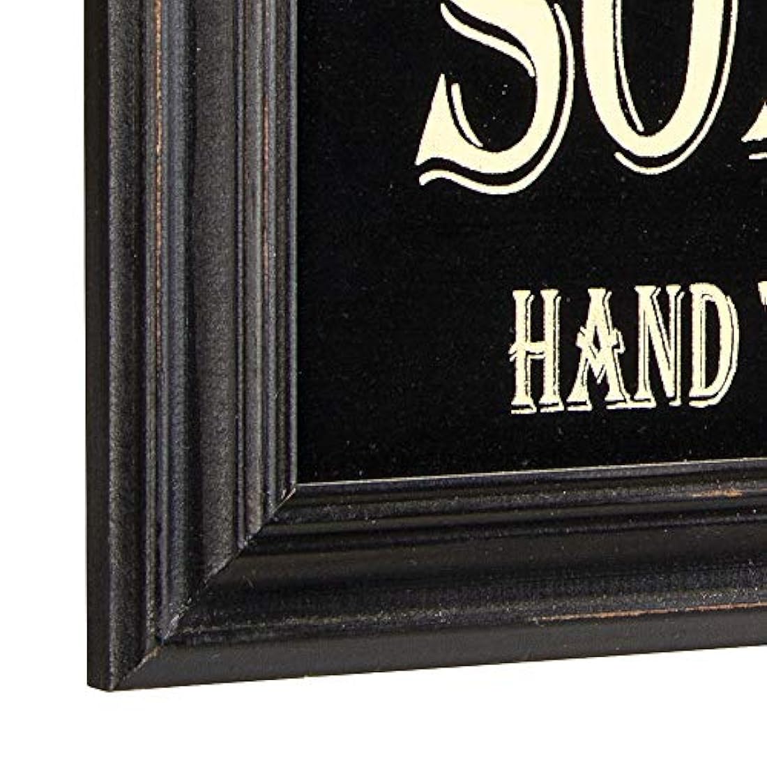 arte para la pared con publicidad de baño vintage,