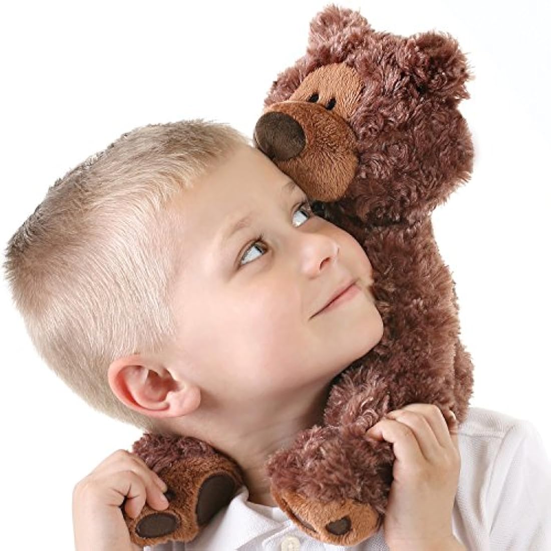 Oso de peluche color marrón chocolate