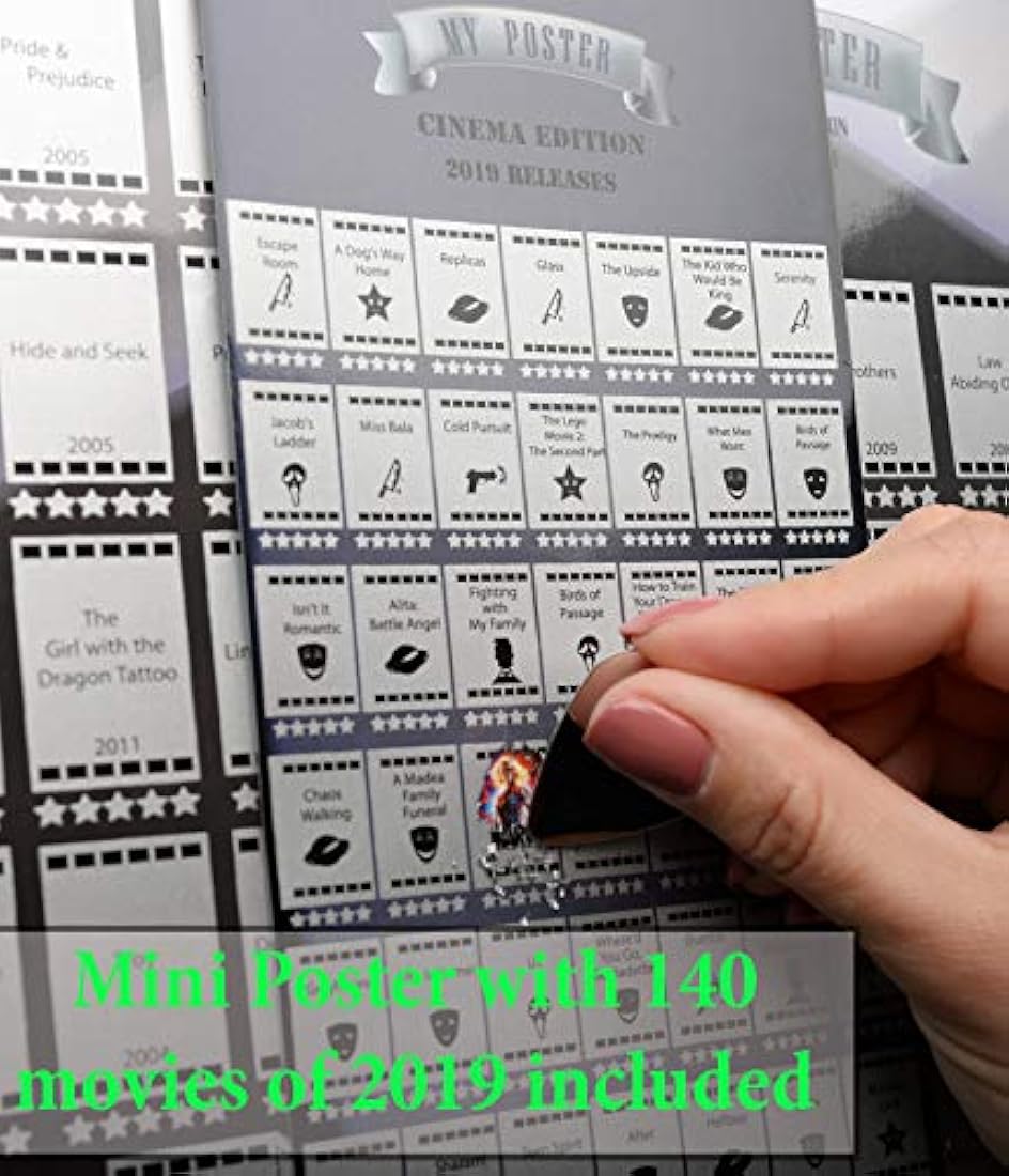 Mymap - Póster de 350 películas fantásticas