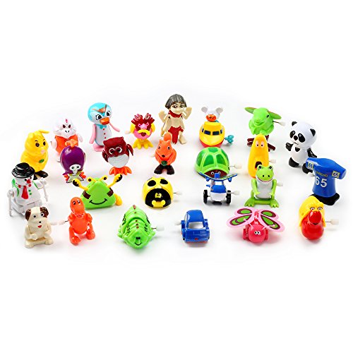 Juguetes de cuerda 25 piezas de animales de juguete surtidos