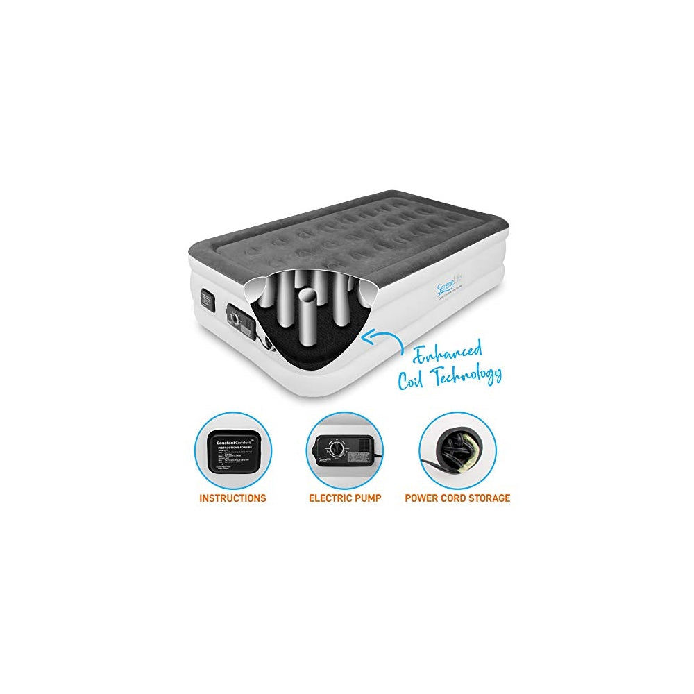 Colchones Inflables ComfortCoil SERENELIFE SLABTW53