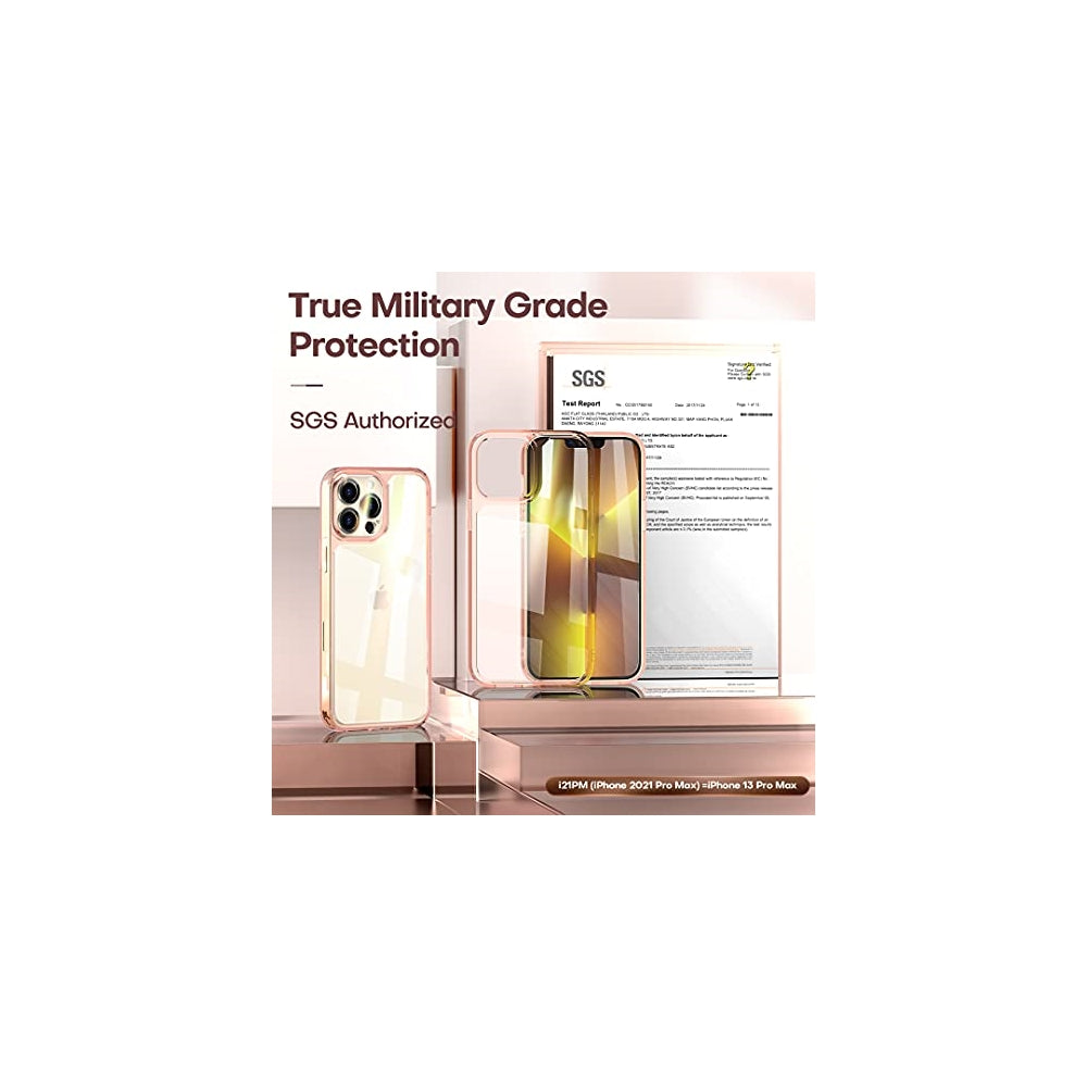 Fundas y Estuches para iPhone 13 Pro Max Rosa Dorado