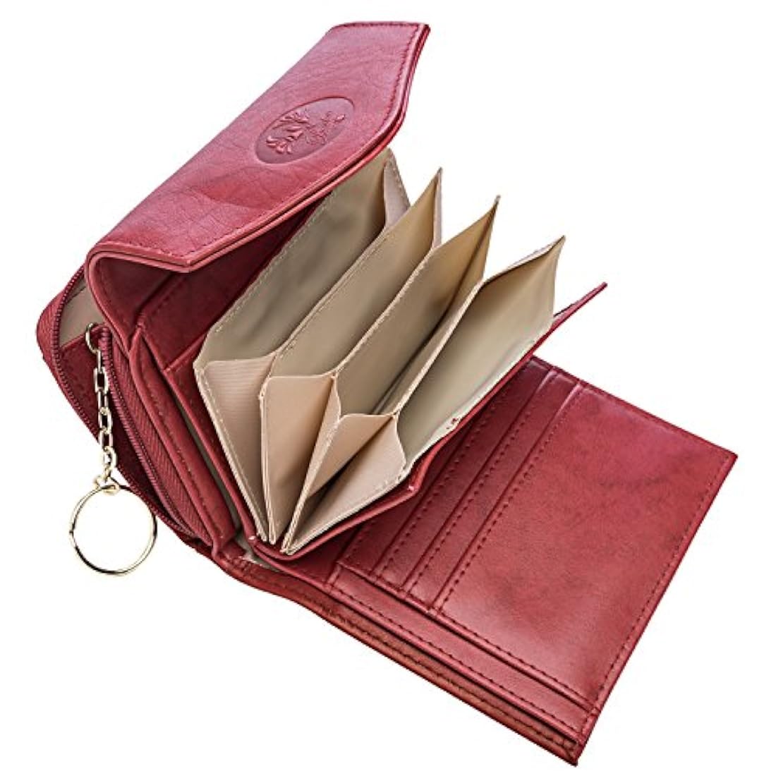 Buxton Heiress - Bolso de piel con cremallera